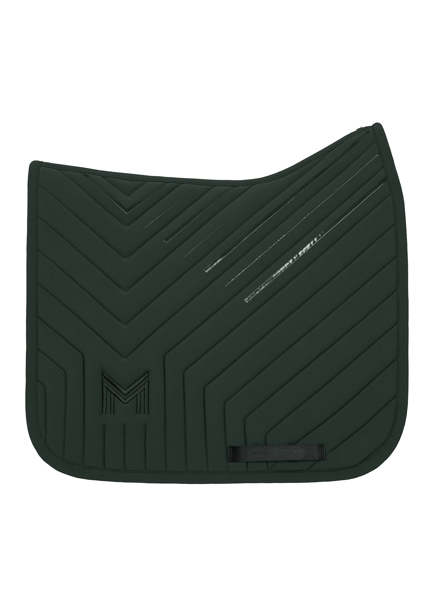 Delta Dressage Saddle Pad (Hunter Green)