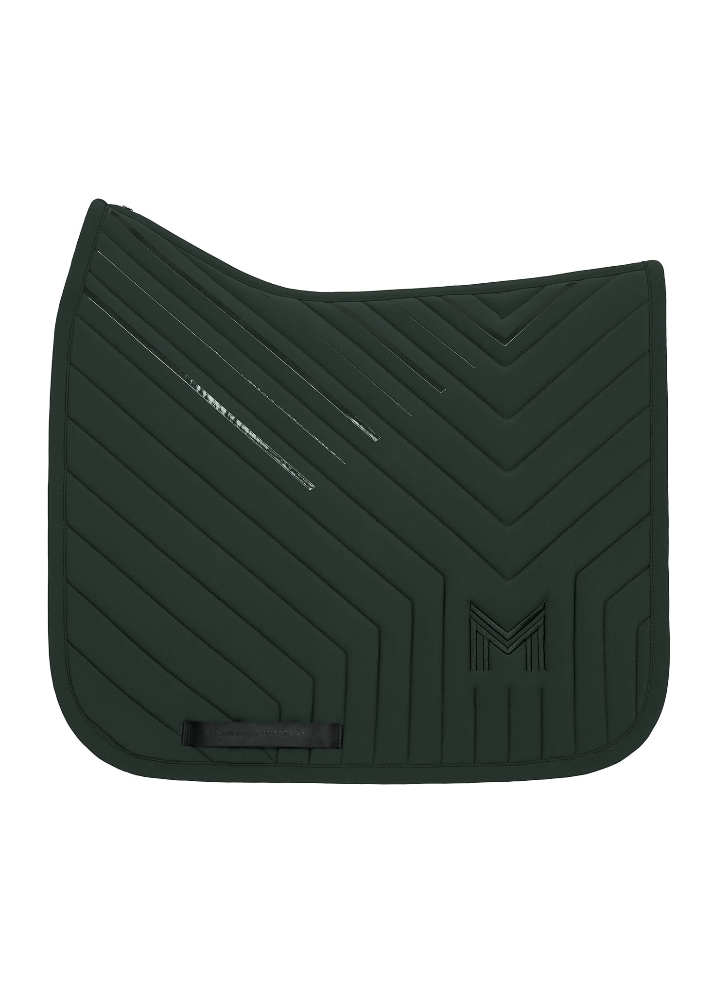 Delta Dressage Saddle Pad (Hunter Green)