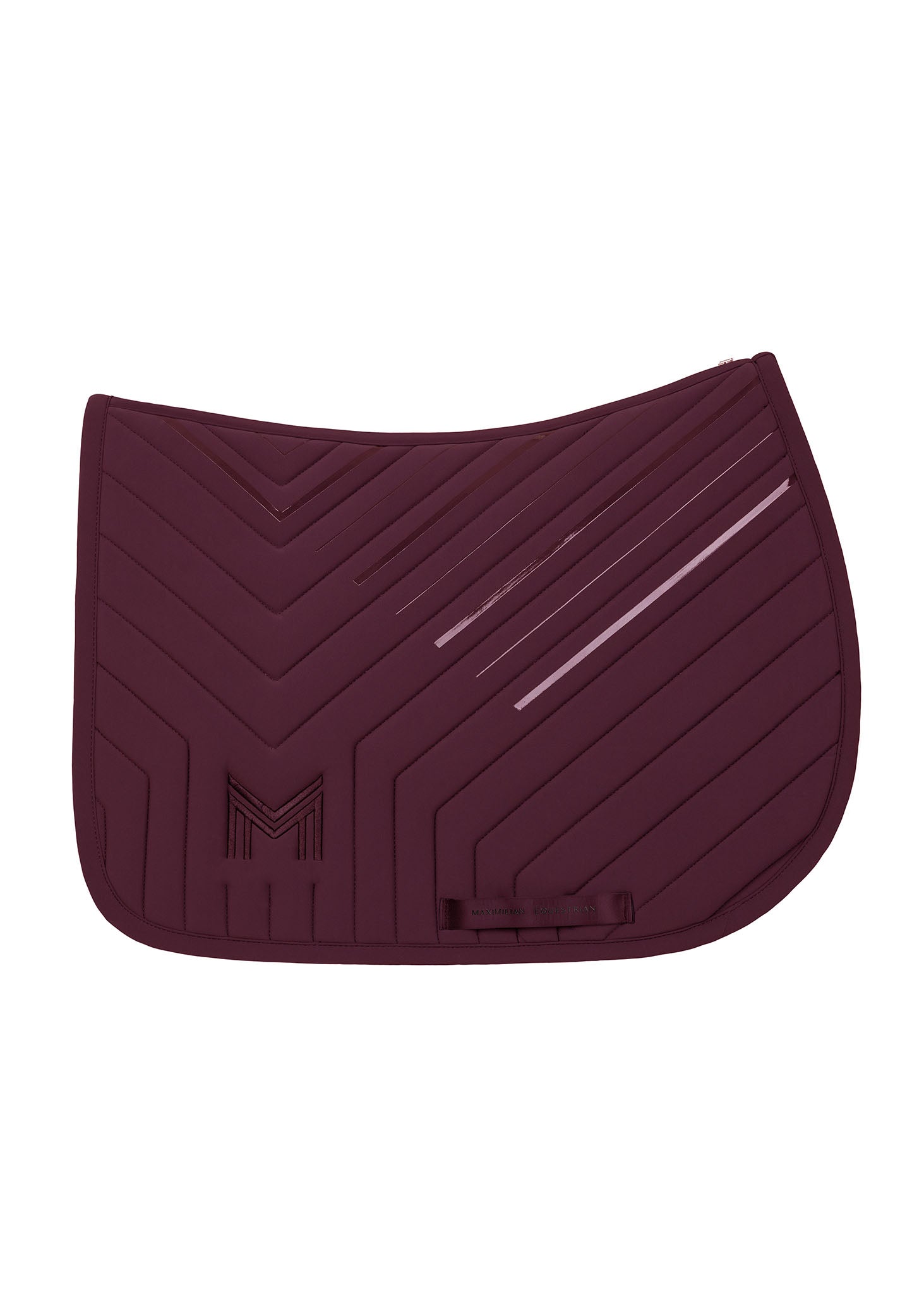 Delta Jumping Saddle Pad (Burgundy)