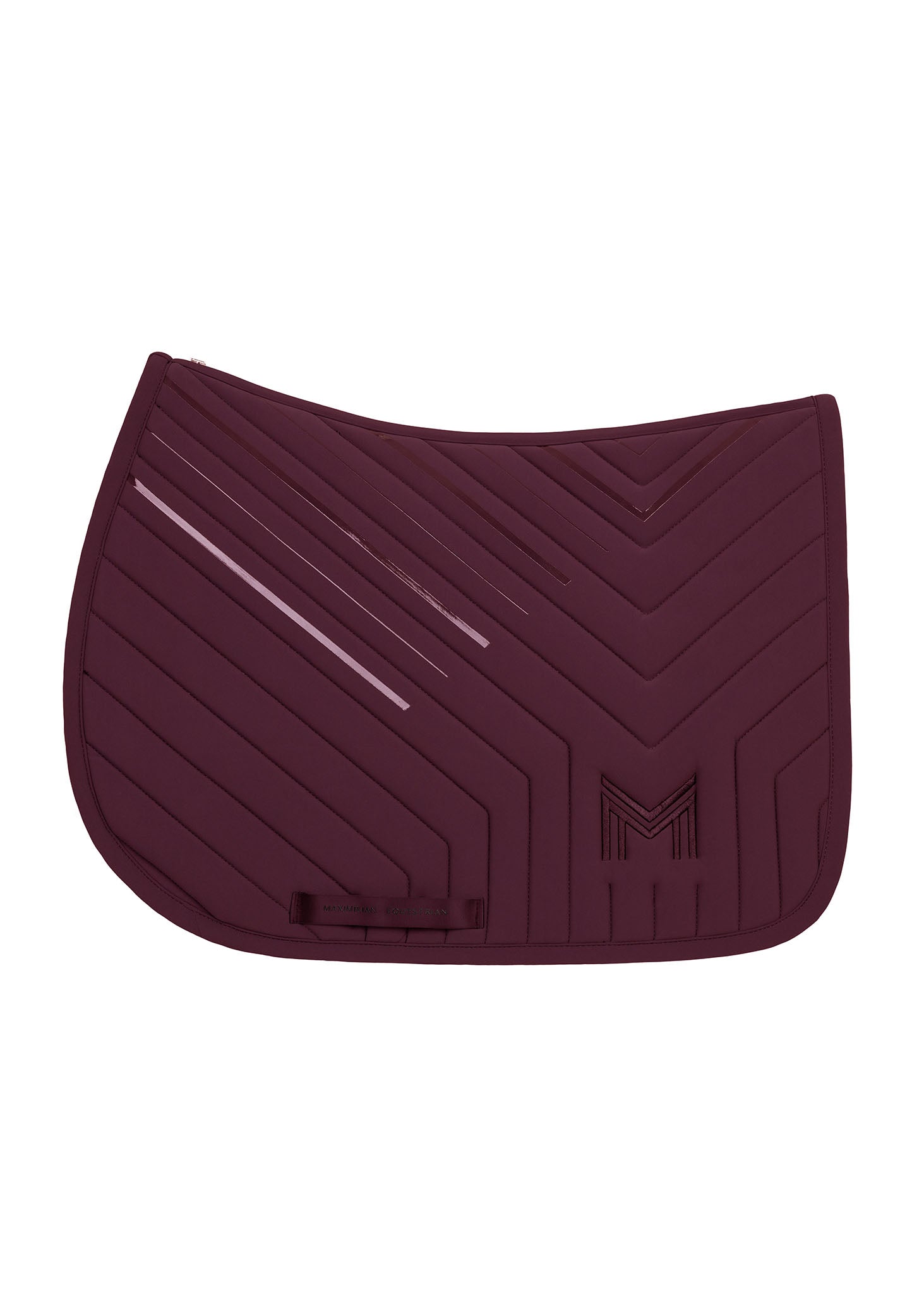 Delta Jumping Saddle Pad (Burgundy)