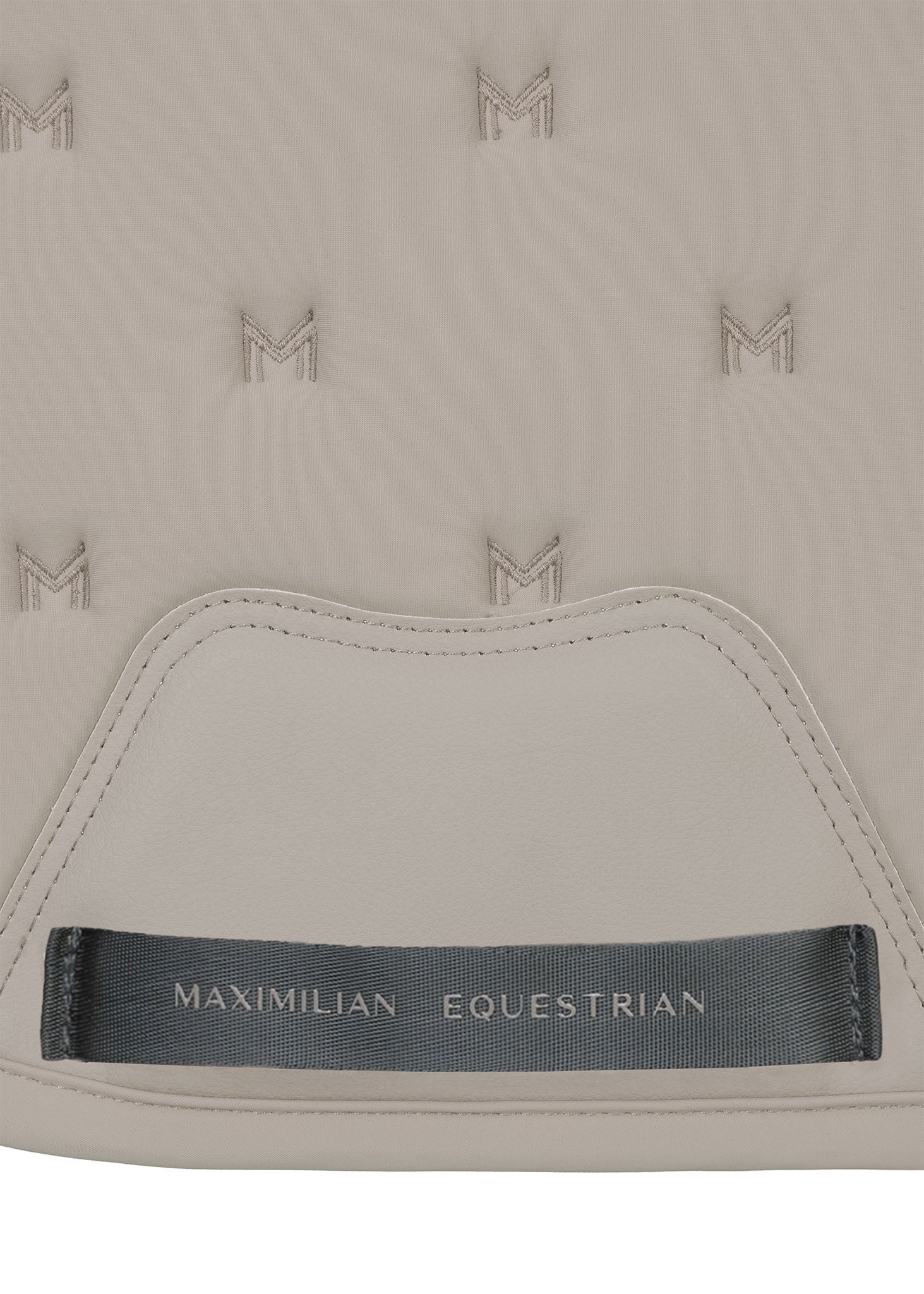 Stamp Jumping Saddle Pad (Taupe)