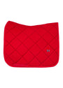 Velvet Dressage Saddle Pad (Crimson)