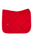 Velvet Dressage Saddle Pad (Crimson)