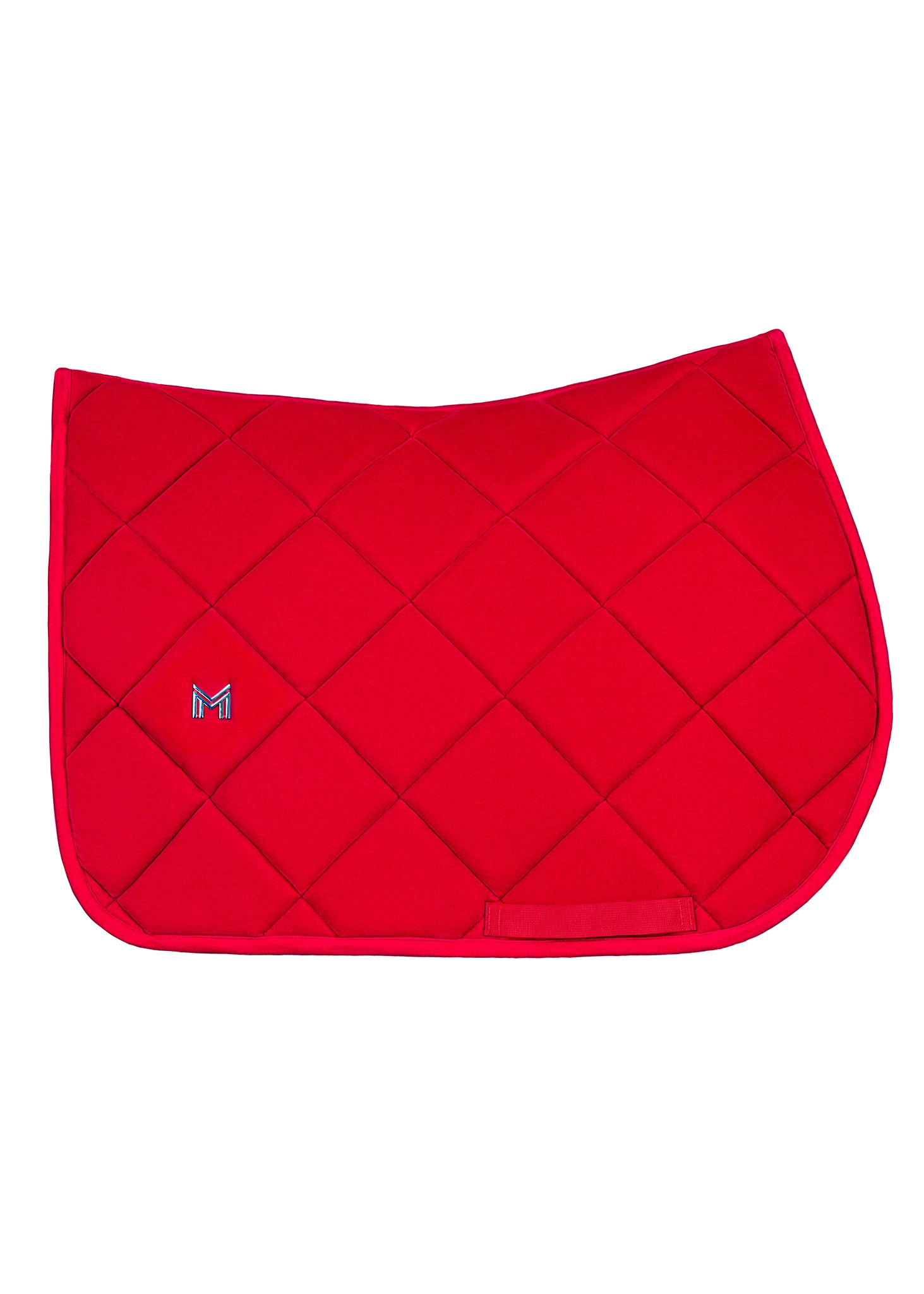 Velvet Jumping Saddle Pad (Crimson)