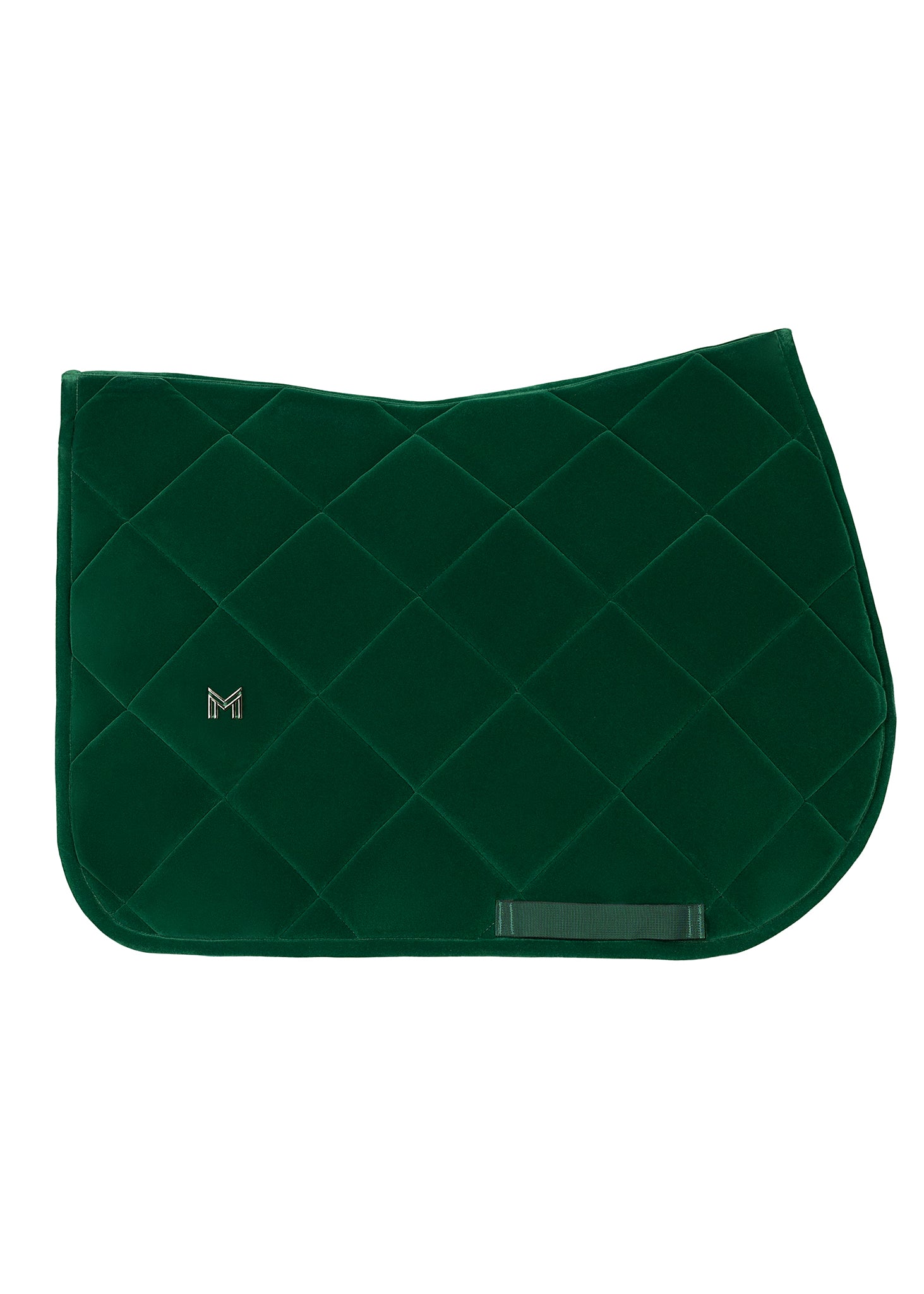 Velvet Jumping Saddle Pad (Jade)