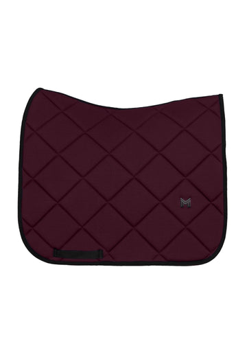 Crew Dressage Saddle Pad (Burgundy)