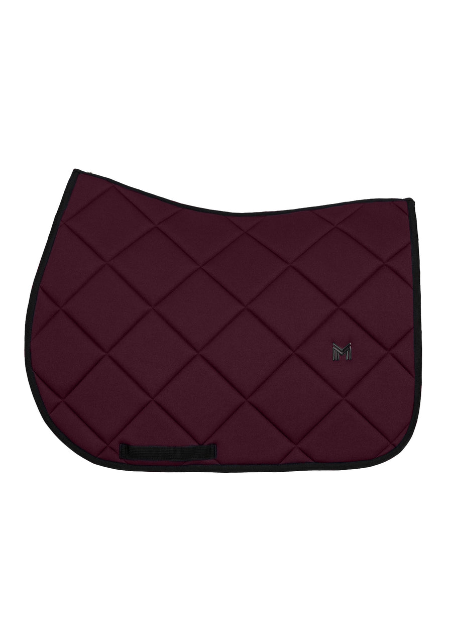 Crew Jumping Saddle Pad (Burgundy)