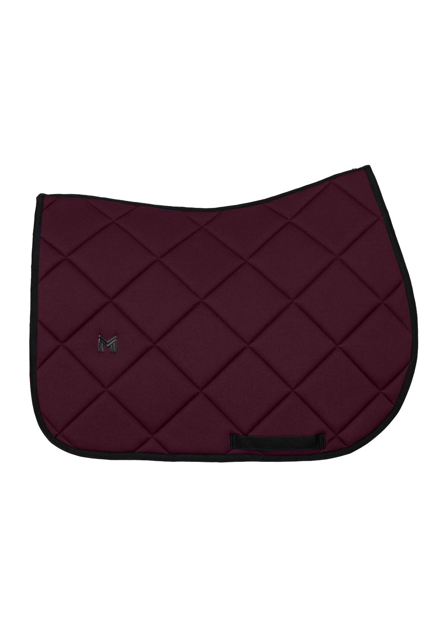 Crew Jumping Saddle Pad (Burgundy)