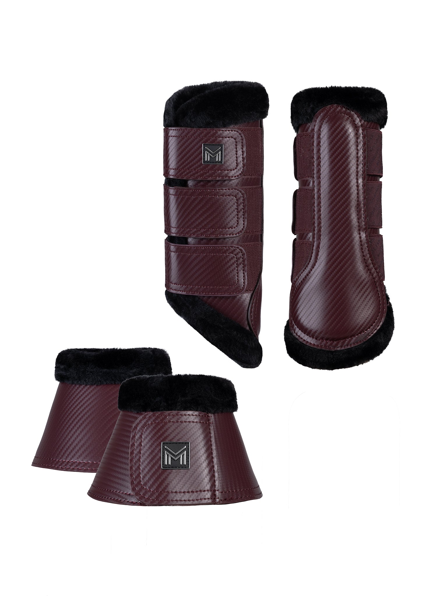 Drift Bell Boots (Burgundy)