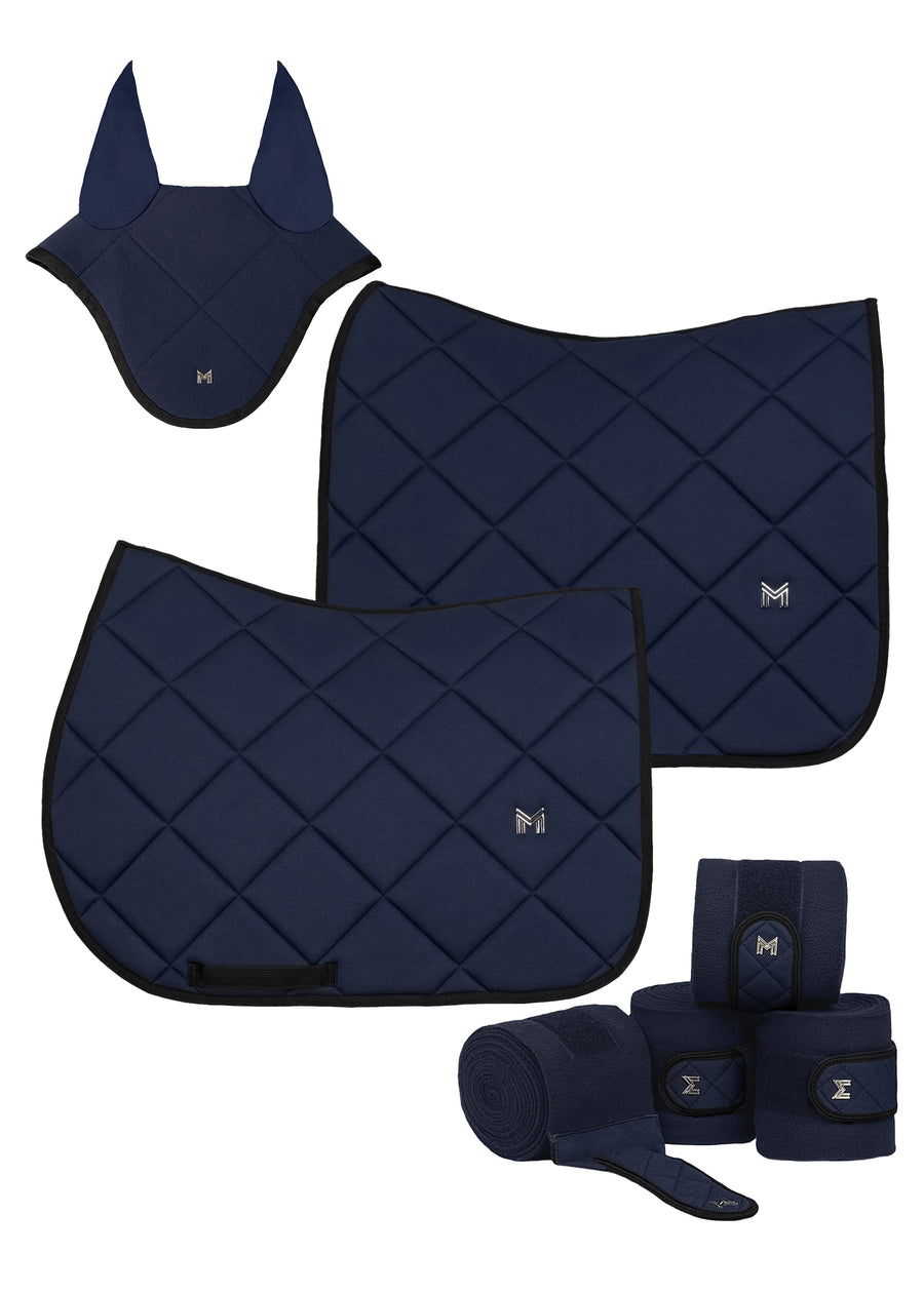 Crew Dressage Saddle Pad (Navy)