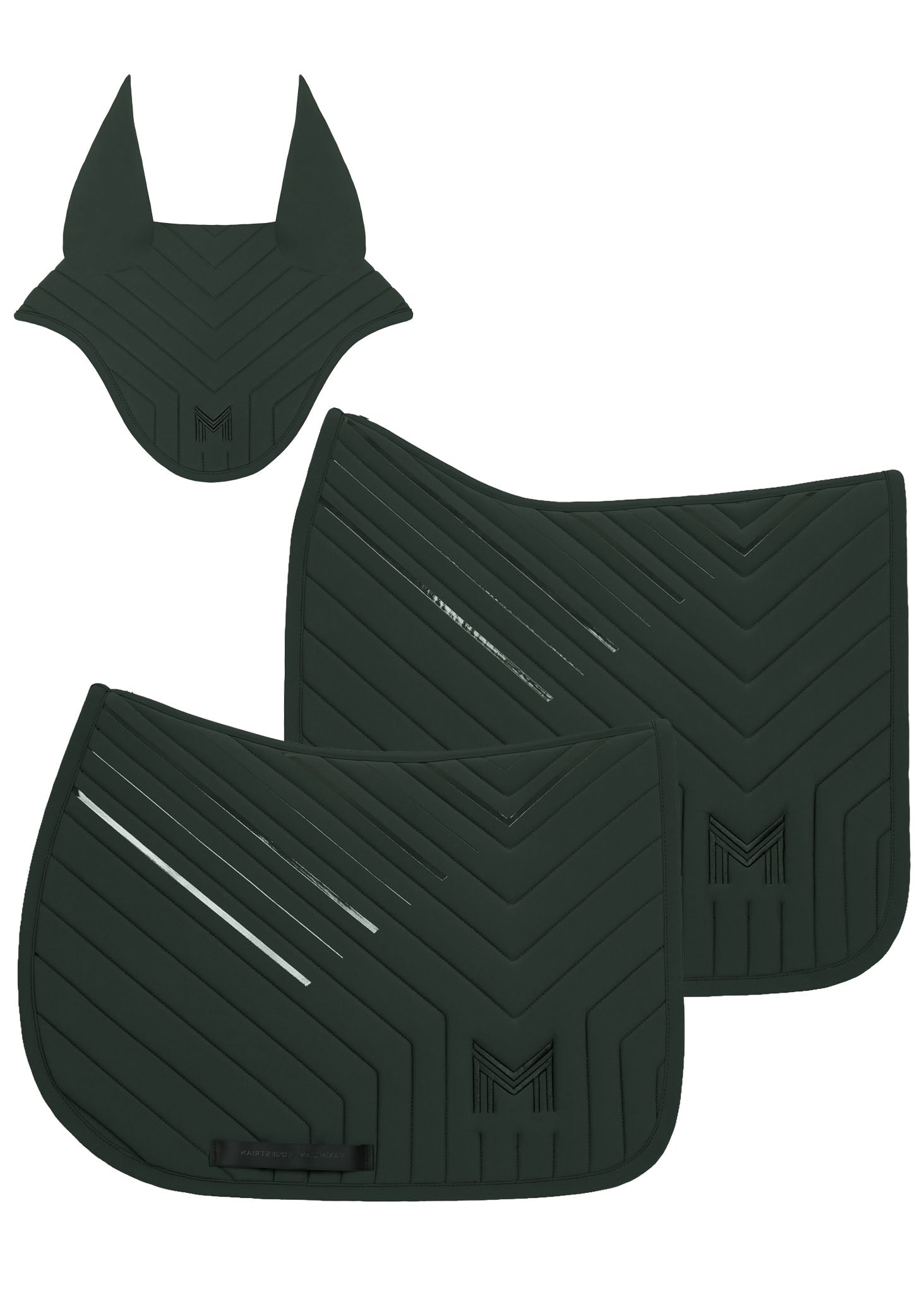 Delta Ear Bonnet (Hunter Green)