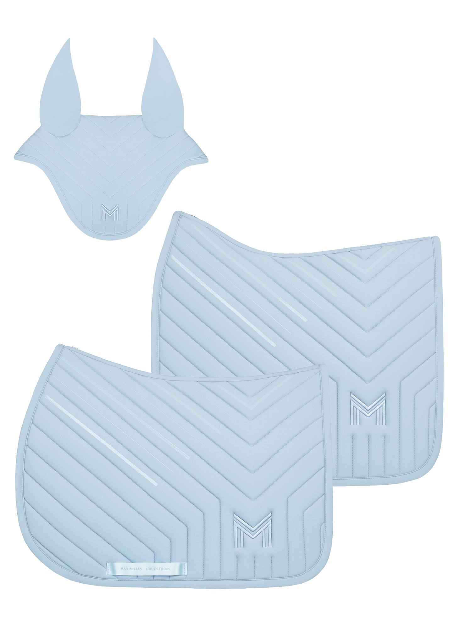 Delta Ear Bonnet (Aqua)