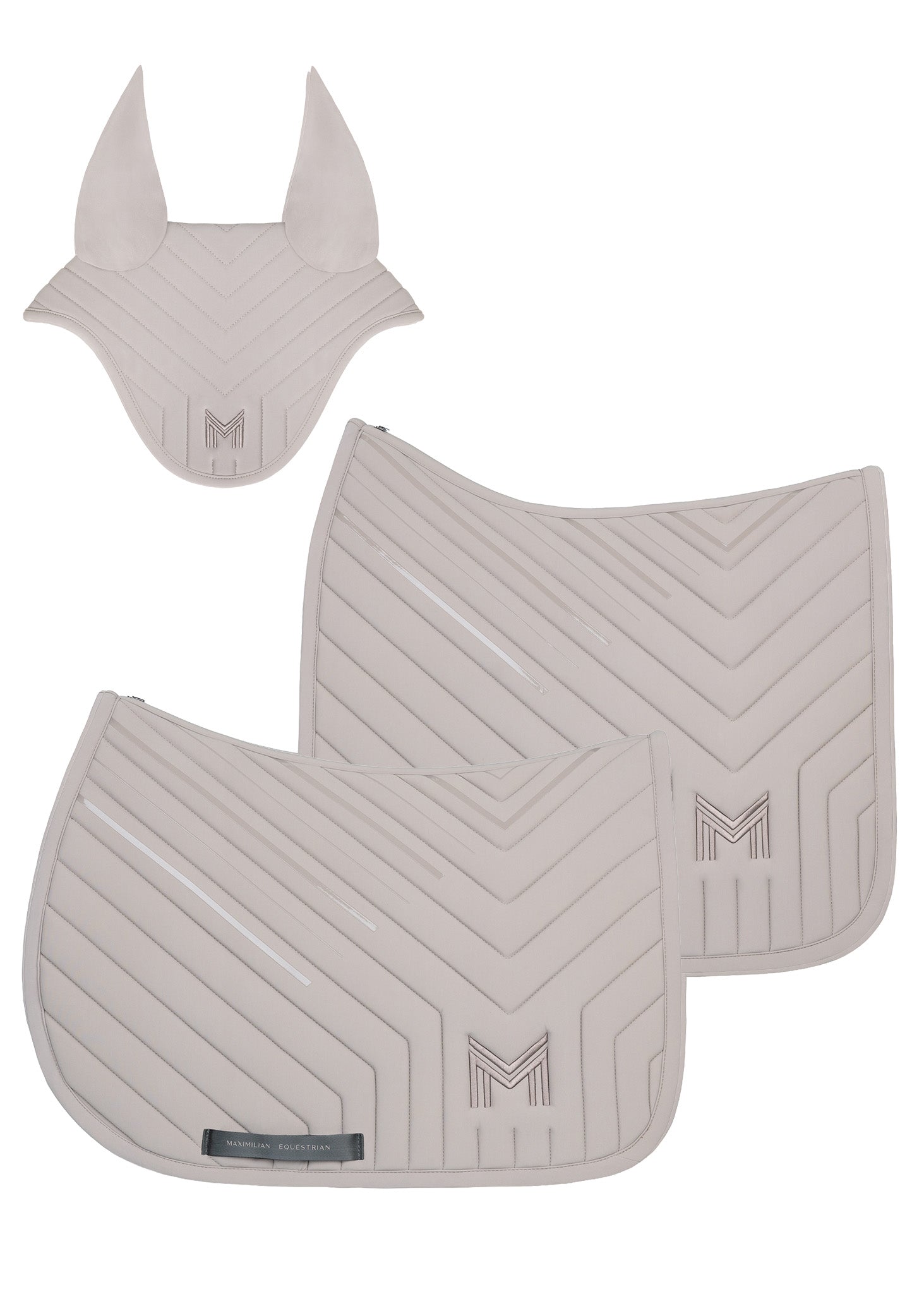 Delta Dressage Saddle Pad (Taupe)