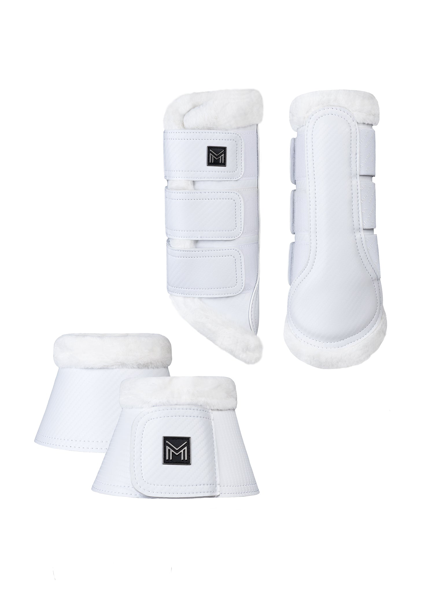 Drift Brushing Boots (White)