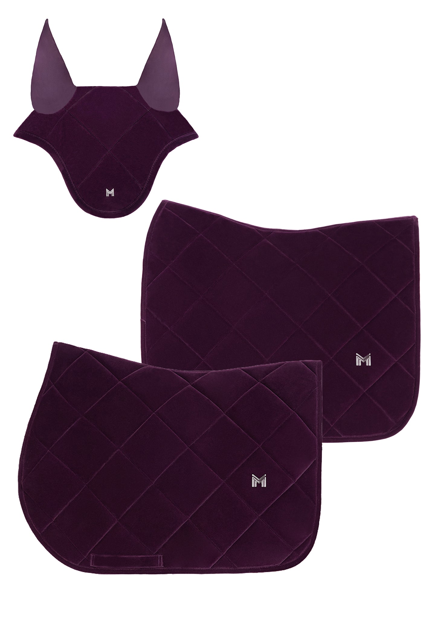 Velvet Ear Bonnet (Amethyst)