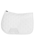 Stamp Jumping Saddle Pad (White)