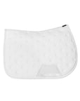 Stamp Jumping Saddle Pad (White)