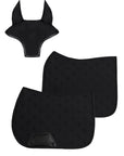 Stamp Jumping Saddle Pad (Black)