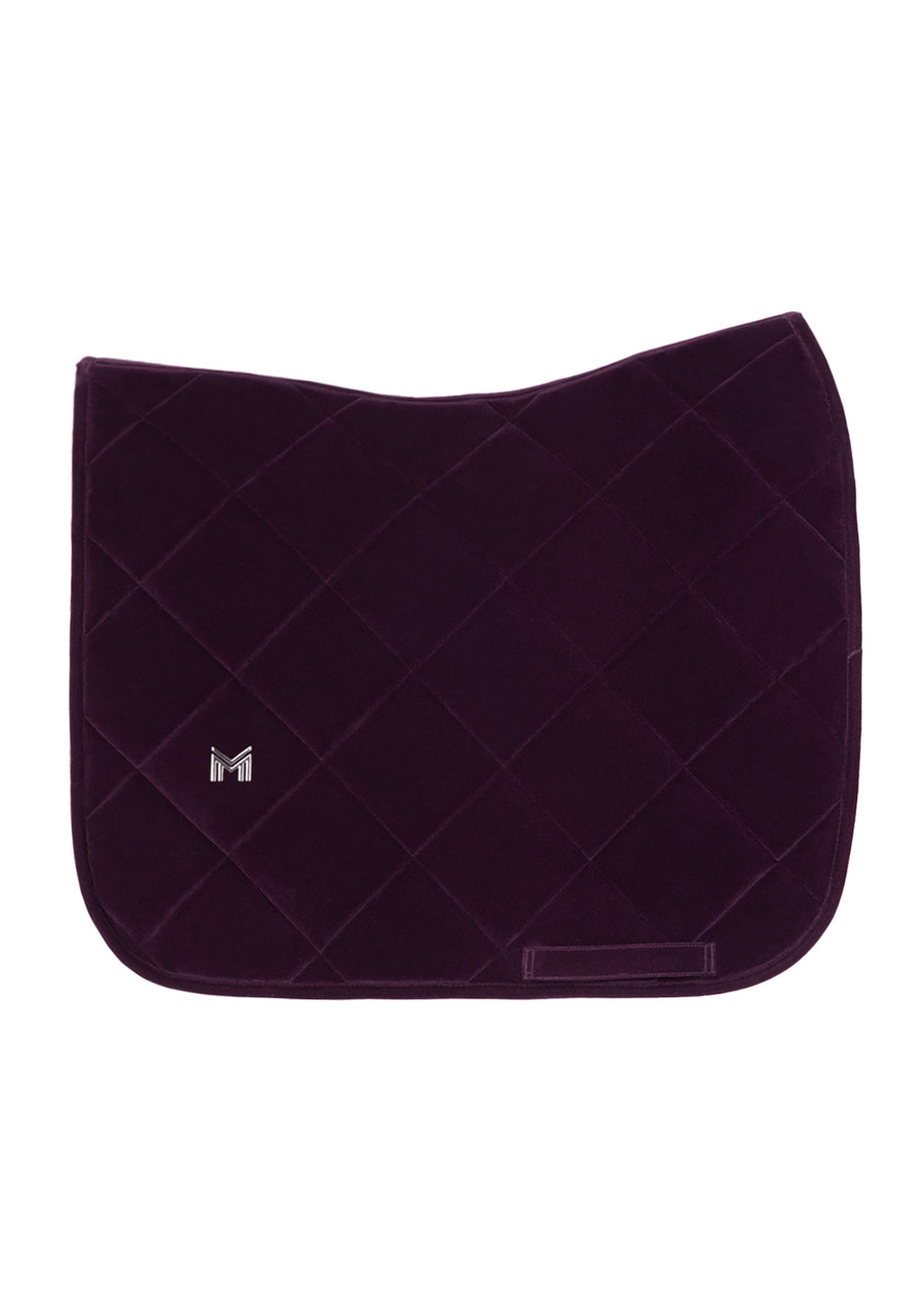 Velvet Dressage Saddle Pad (Amethyst)