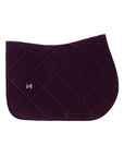 Velvet Jumping Saddle Pad (Amethyst)