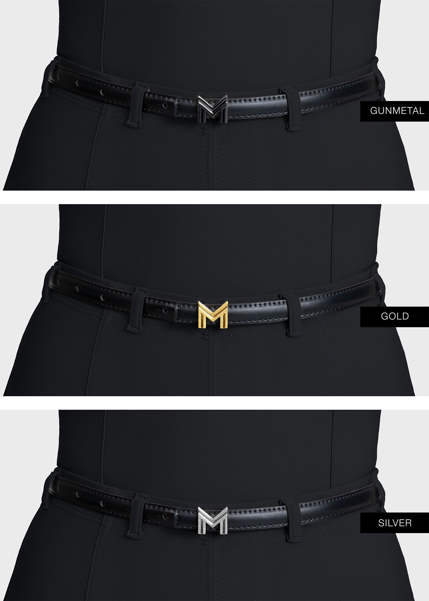 Velya Riding Leggings + Belt (Black)