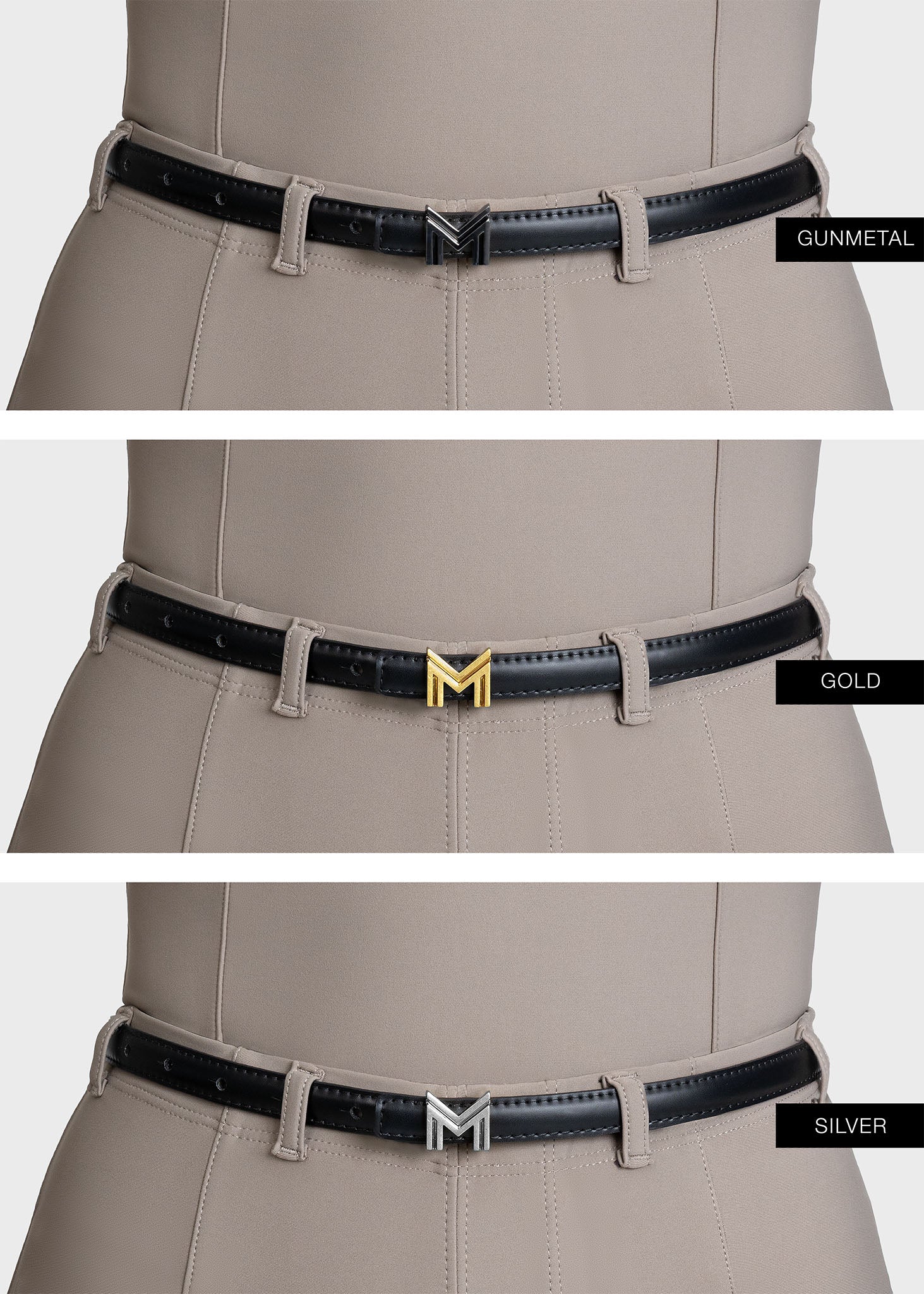 Velya Riding Leggings + Belt (Taupe)