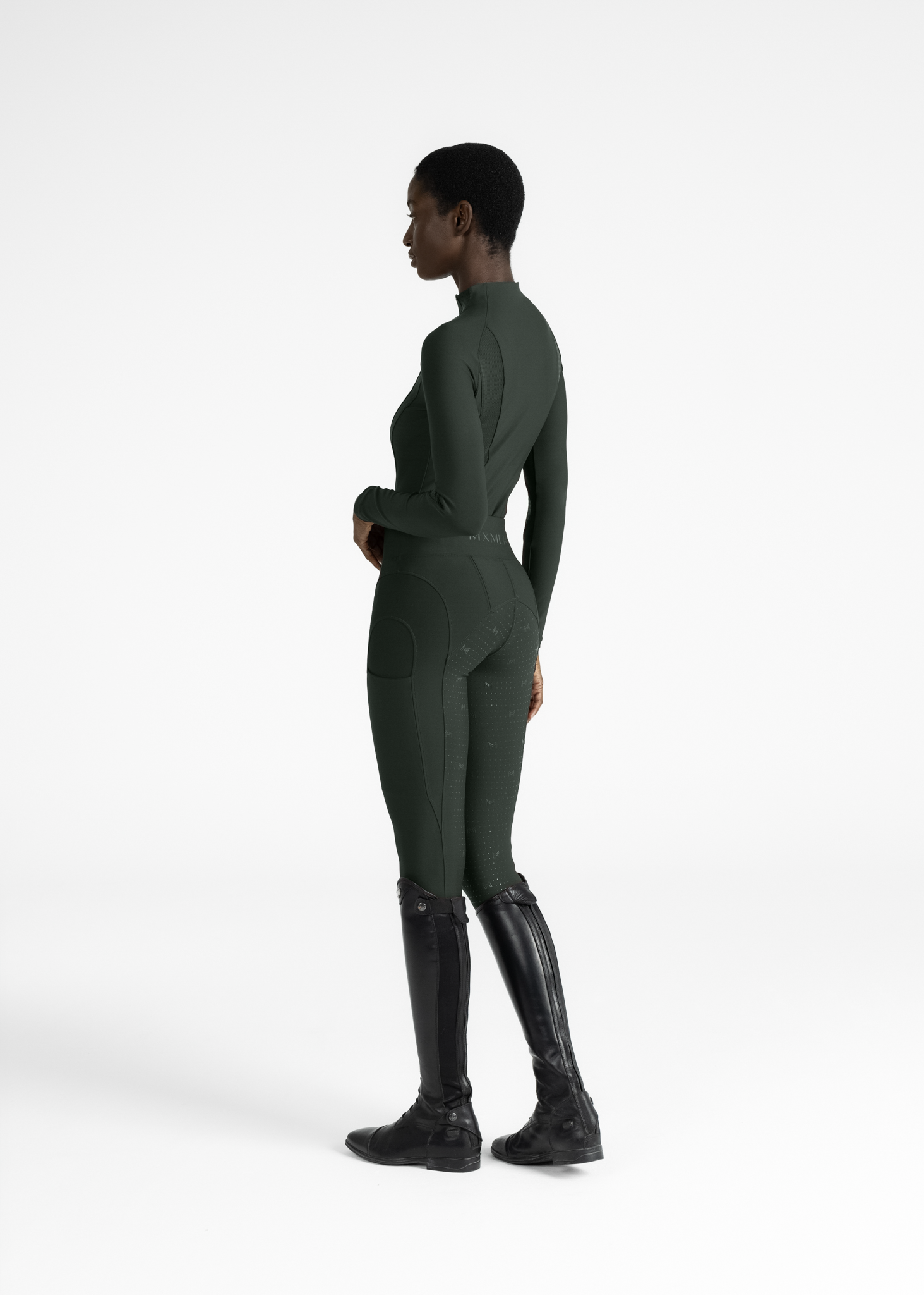 Outline Riding Leggings (Hunter Green)