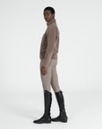 Ciara Teddy Jacket (Taupe)