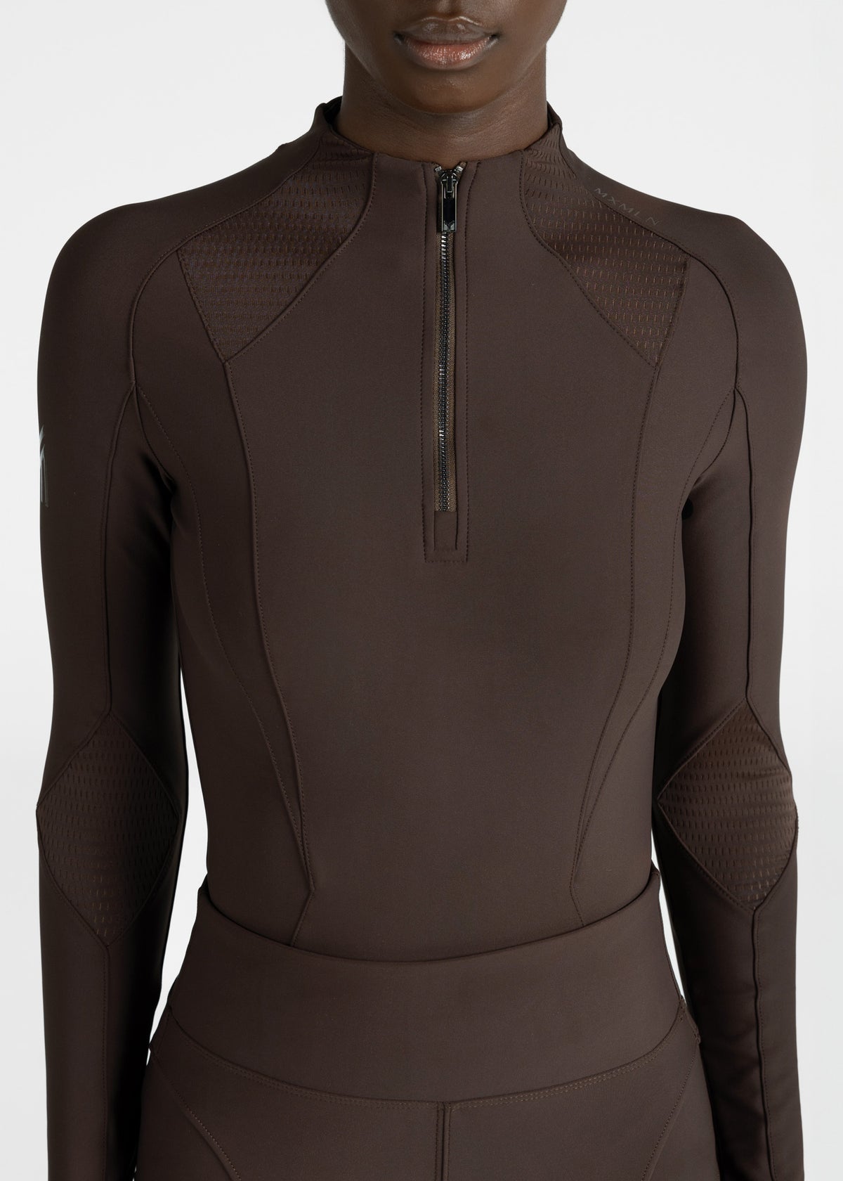 Frame Long Sleeve Base Layer (Chocolate)
