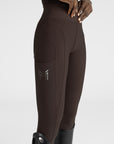 Outline Riding Leggings (Chocolate)