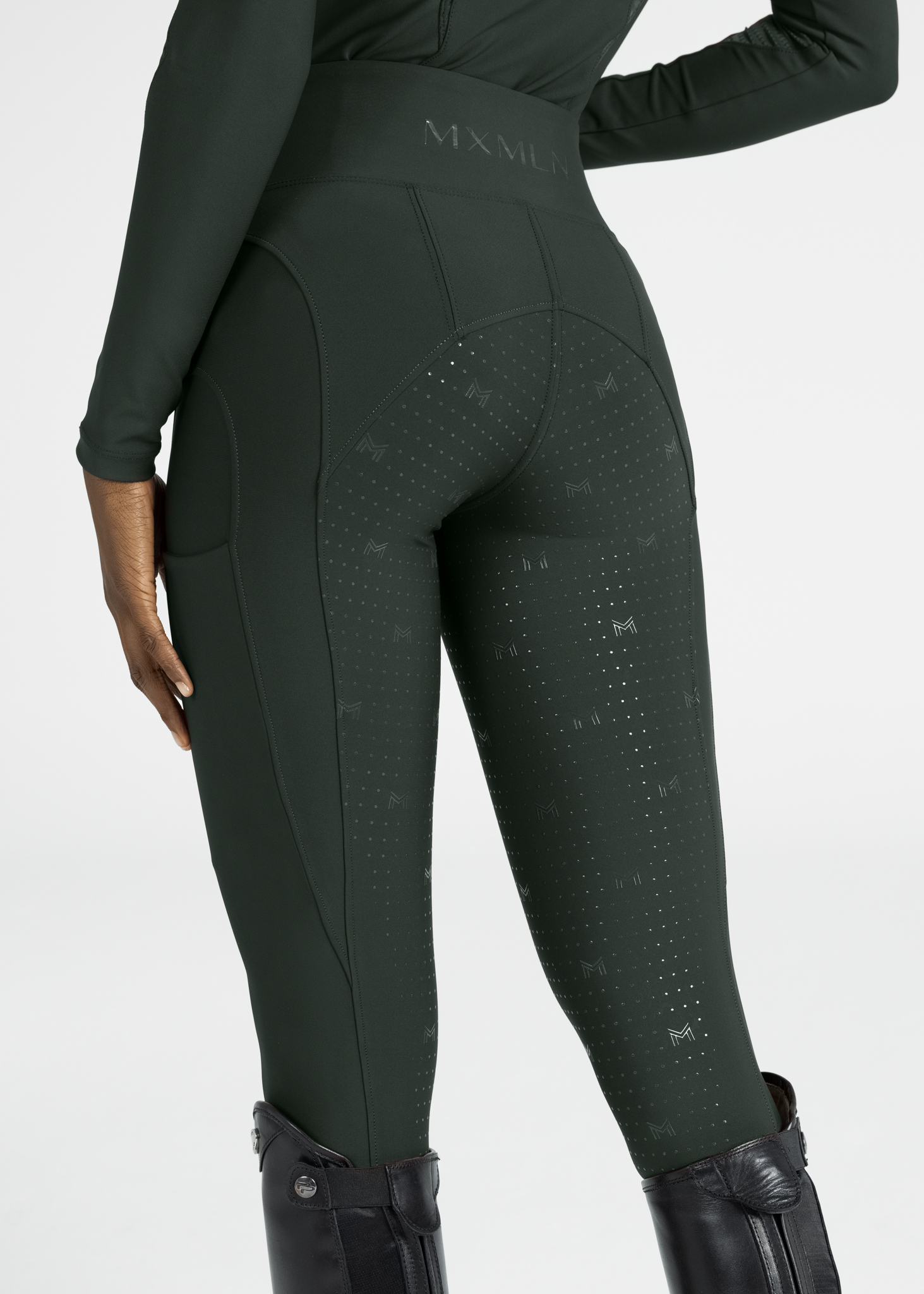 Outline Riding Leggings (Hunter Green)