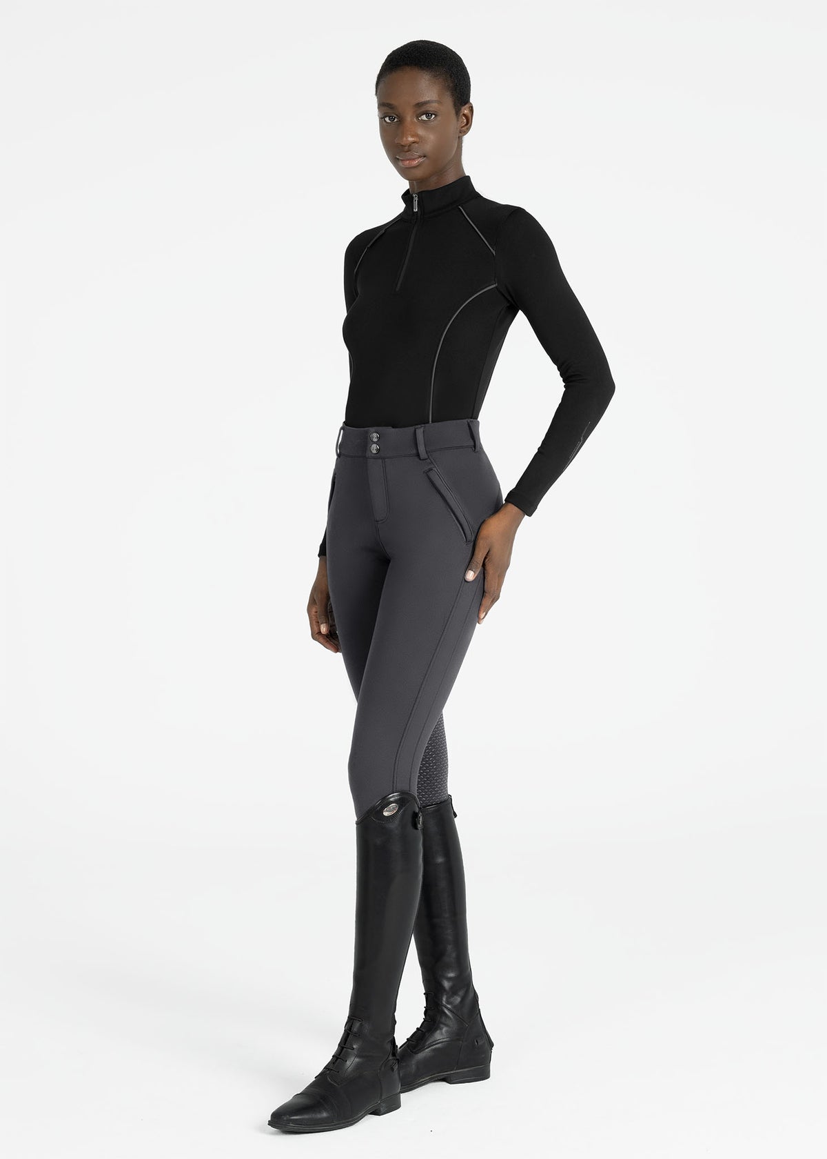 Arctic Fleeced Breeches (Graphite)