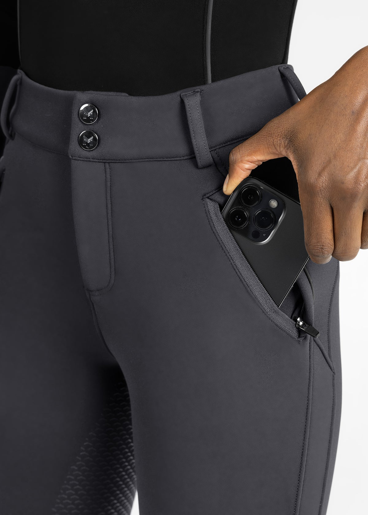 Arctic Fleeced Breeches (Graphite)