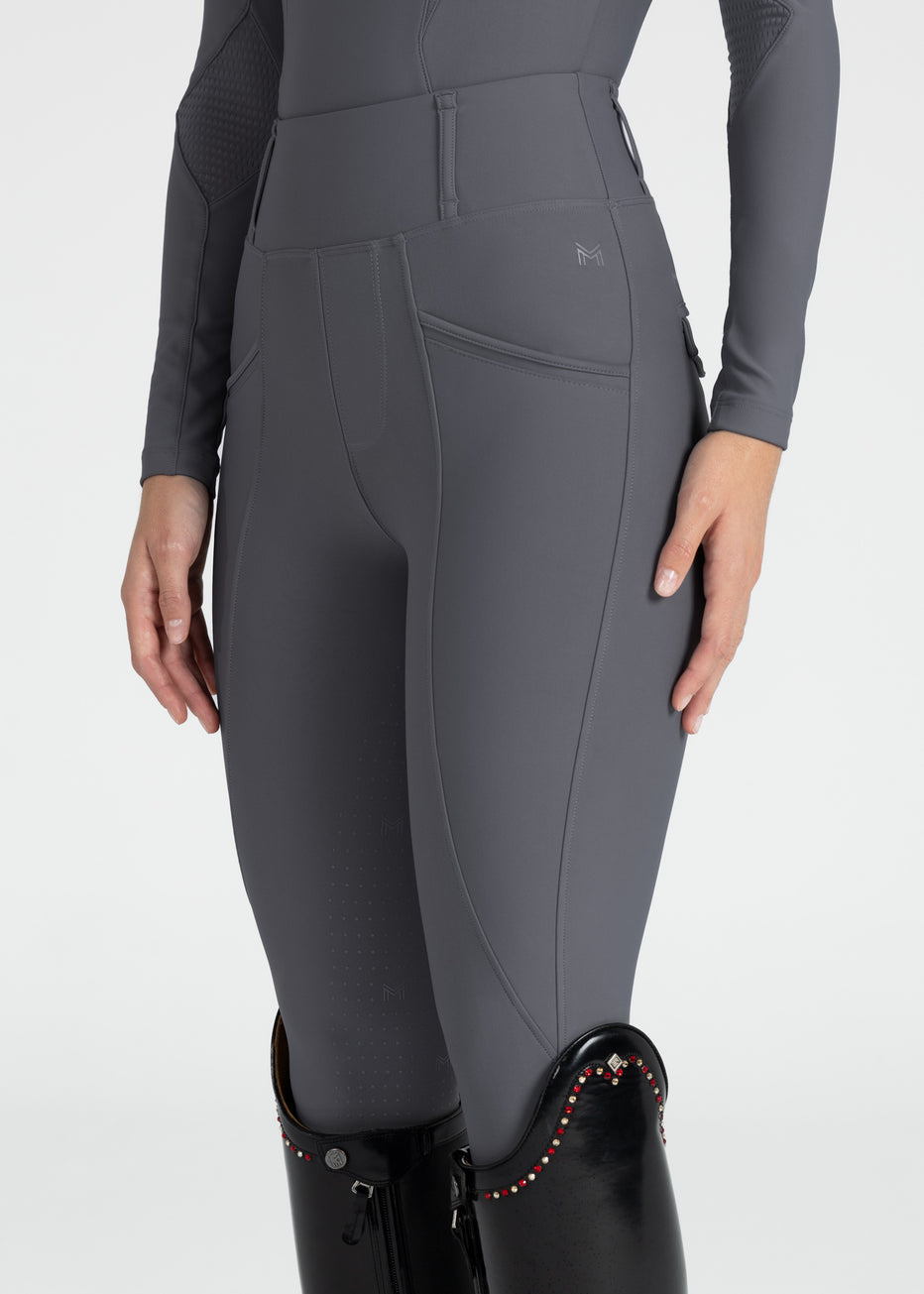 Pro Riding Leggings (Graphite) – Maximilian Equestrian