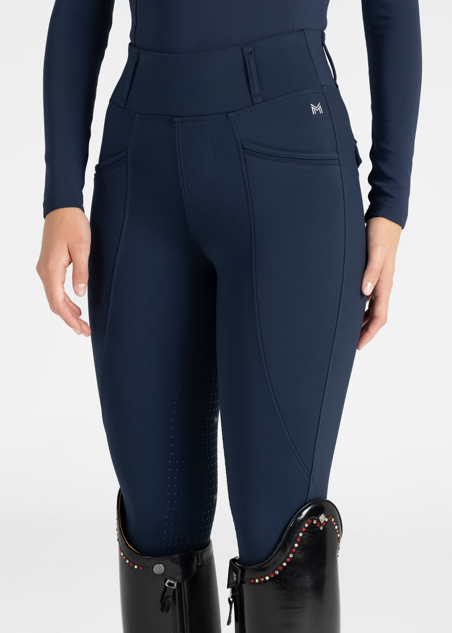 Winter Pro Riding Leggings (Navy)