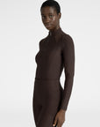 Frame Long Sleeve Base Layer (Chocolate)