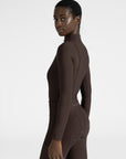 Frame Long Sleeve Base Layer (Chocolate)