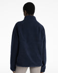 Women Clan Teddy Halfzip (Navy)