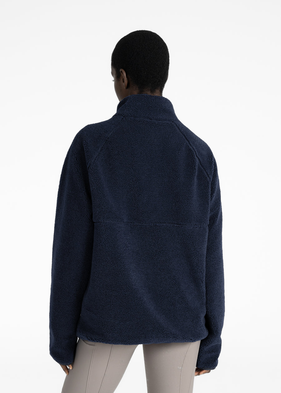 Women Clan Teddy Halfzip (Navy)