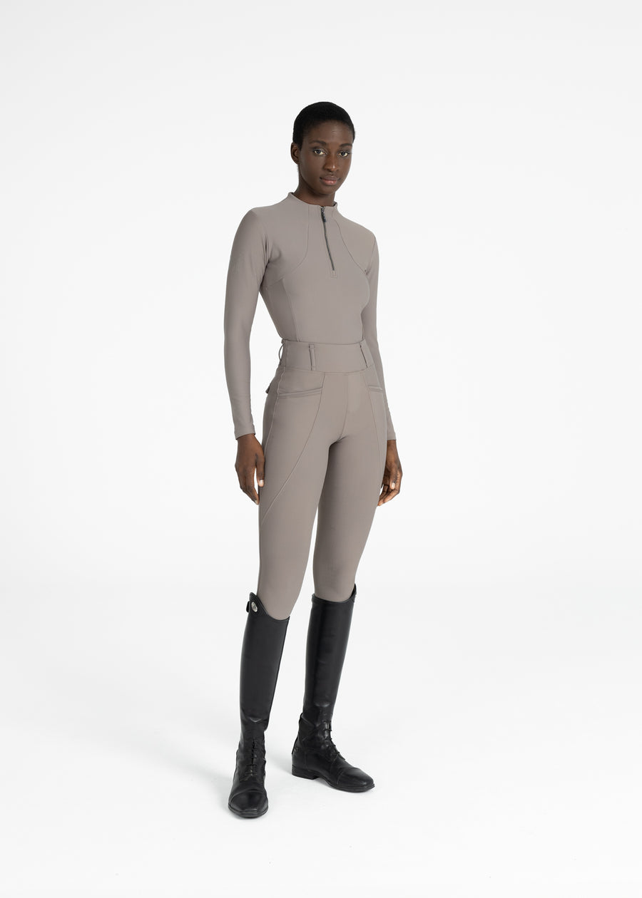 Long Sleeve Base Layer (Taupe)