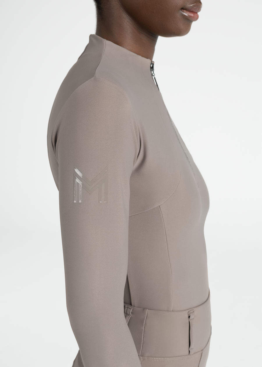 Long Sleeve Base Layer (Taupe)