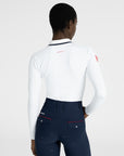 Concept Long Sleeve Polo Shirt (White)