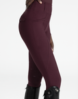 Pro Riding Leggings (Burgundy)