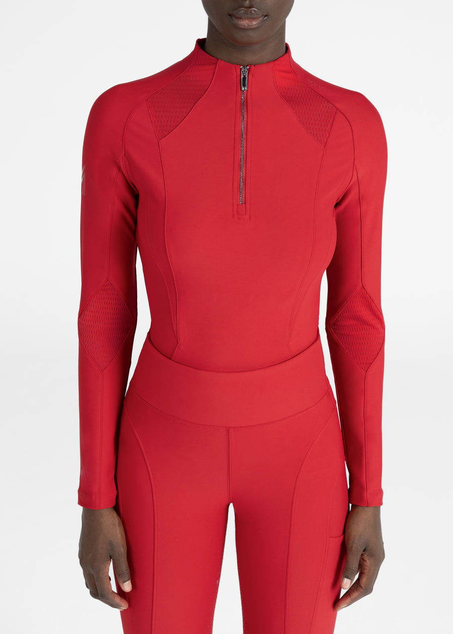 Frame Long Sleeve Base Layer (Grenadine)