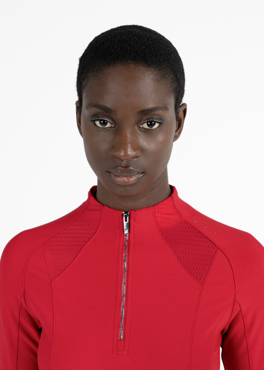 Frame Long Sleeve Base Layer (Grenadine)