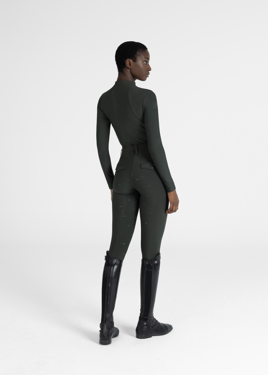 Pro Riding Leggings (Hunter Green)