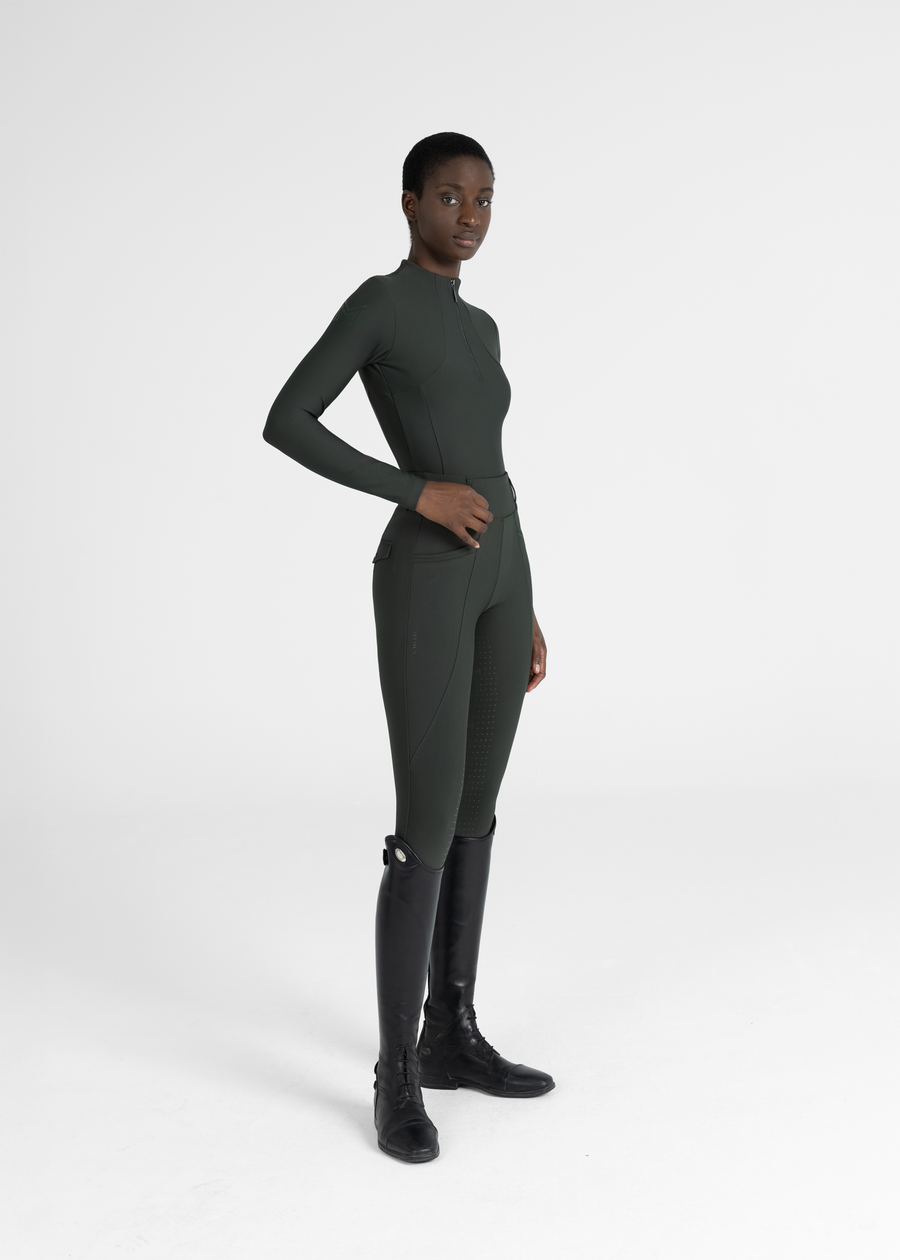 Pro Riding Leggings (Hunter Green)