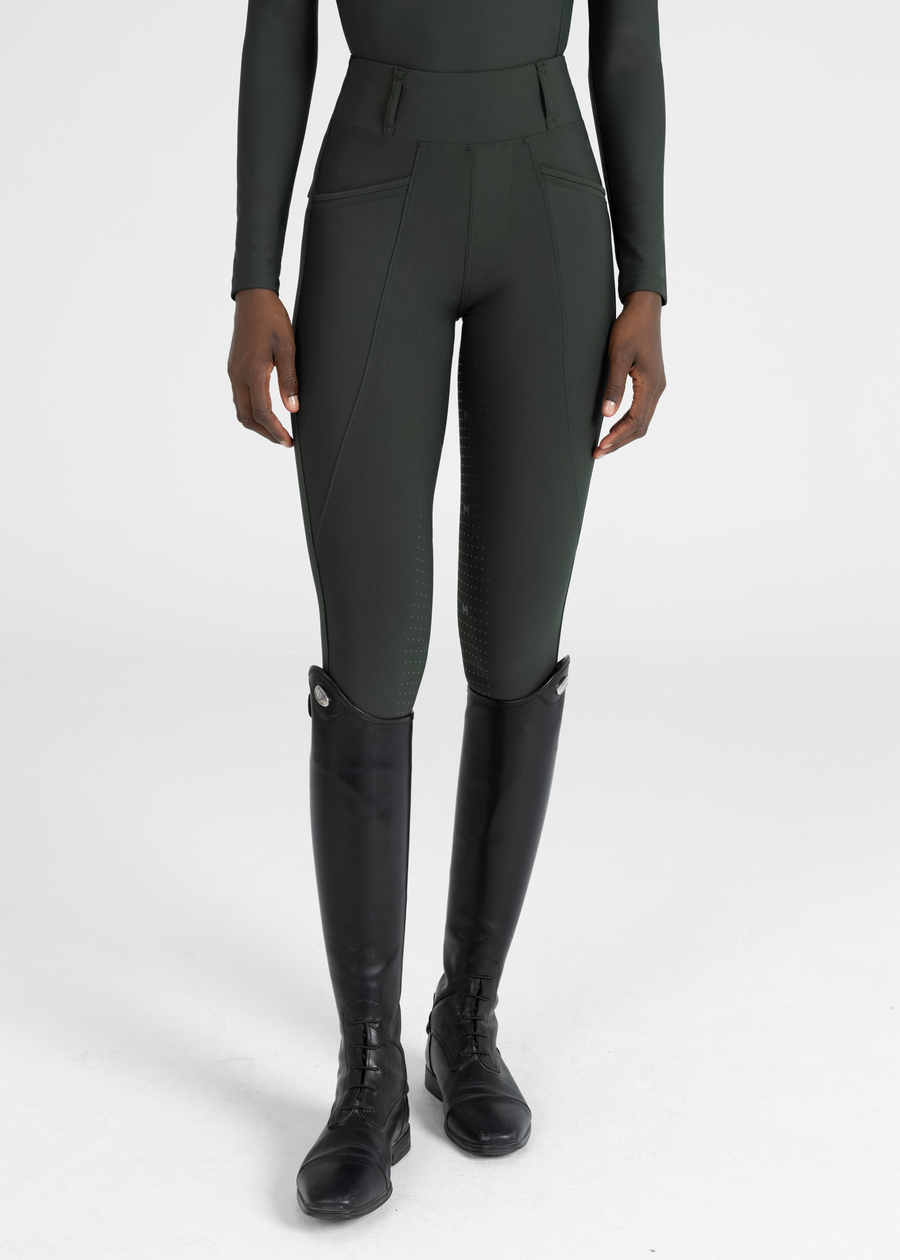 Pro Riding Leggings (Hunter Green)