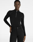 Arctic Fleeced Base Layer (Black)