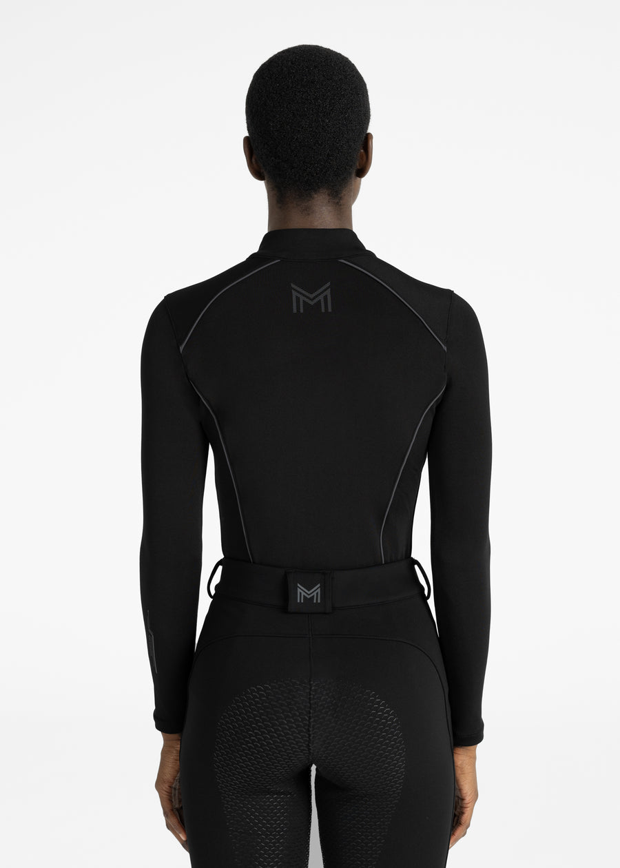 Arctic Fleeced Base Layer (Black)